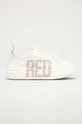 fehér Red Valentino - Bőr cipő Női