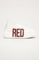 červená Red Valentino - Kožené boty Dámský