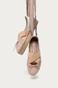 Red Valentino Espadryle Cholewka: Materiał tekstylny, Skóra naturalna, Wnętrze: Materiał tekstylny, Skóra naturalna, Podeszwa: Materiał syntetyczny