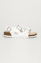 Birkenstock - Sandále Milano imitácia kože biela 34733