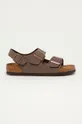 brown Birkenstock leather sandals Milano Women’s