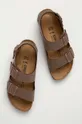 brown Birkenstock leather sandals Milano