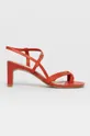 červená Kožené sandále Vagabond Shoemakers LUISA Dámsky