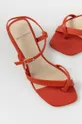 červená Kožené sandále Vagabond Shoemakers LUISA