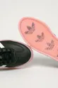 čierna adidas Originals - Kožená obuv Sambarose FX6268