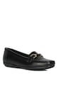 Geox - Δερμάτινα μοκασίνια D ANNYTAH MOC A D84BMA.00043.ANNYTAH μαύρο SS21