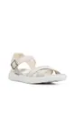 Geox - Kožené sandále biela