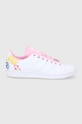 biały adidas Originals Buty Stan Smith FX5680 Damski