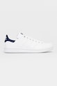 adidas Stan Smith Cloud White Dark Blue flat white H68621
