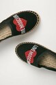 Love Moschino - Semišové espadrilky černá JA10023G1CIF0000