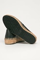 Love Moschino - Espadryle skórzane czarny JA10043G1CIA0000