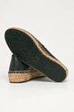 Love Moschino - Espadryle skórzane czarny JA10043G1CIA0000
