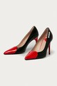 Love Moschino - Kožené lodičky JA10089G1CIAR00A černá SS21