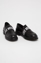 Love Moschino - Mokasyny skórzane JA10143G1CIA0000 czarny SS21