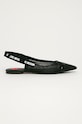 Love Moschino - Baleriny tekstylny czarny JA11011G1CITV000