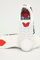 Love Moschino - Ghete de piele alb JA15113G1CIA0100