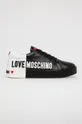 чорний Love Moschino - Шкіряні черевики Жіночий