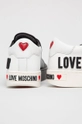 Love Moschino - Buty skórzane Cholewka: Skóra naturalna, Podeszwa: Materiał syntetyczny