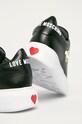 Love Moschino - Buty czarny JA15204G1CIA0000