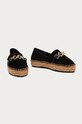 Love Moschino - Espadryle zamszowe JA10383G0CJG0000 czarny SS21