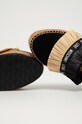 Love Moschino Espadryle czarny JA10403G0CJG0000