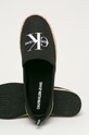 Calvin Klein Jeans - Espadrilky YW0YW00035BDS černá