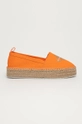 pomarańczowy Calvin Klein Jeans Espadryle YW0YW00037SEA Damski