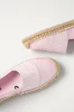 różowy Calvin Klein Jeans - Espadryle YW0YW00151TN9