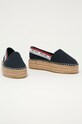 Tommy Jeans - Espadrile EN0EN01376 bleumarin SS21