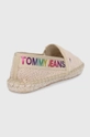 Espadrilky Tommy Jeans  Zvršok: Textil Vnútro: Syntetická látka, Textil Podrážka: Syntetická látka