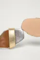 zlatá Kurt Geiger London - Kožené sandále Birchin