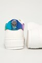 Încălțăminte Kurt Geiger London ghete de piele Laney Eagle LANEY.EAGLE.69 alb