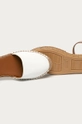 biały Kurt Geiger London - Espadryle skórzane Manty