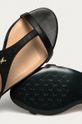 čierna Patrizia Pepe - Kožené sandále