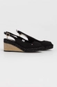 U.S. Polo Assn. - Espadryle czarny