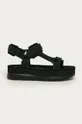 čierna Camper - Kožené sandále Oruga Up Dámsky