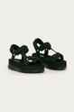 Camper - Kožené sandále Oruga Up čierna