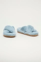 Steve Madden – Kapcie Fuzed Slipper niebieski