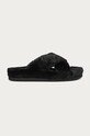 Steve Madden - Papuče Fuzed čierna SM11001503