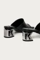 Karl Lagerfeld - Кожаные сандалии  Голенище: Натуральная кожа Внутренняя часть: Синтетический материал, Натуральная кожа Подошва: Синтетический материал