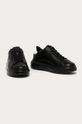 Karl Lagerfeld - Kožené boty černá