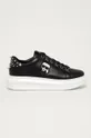 black Karl Lagerfeld leather shoes Women’s