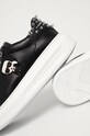Karl Lagerfeld Buty skórzane KL62529.000 czarny KL62529.000
