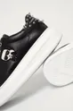 čierna Kožená obuv Karl Lagerfeld KAPRI