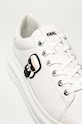 Karl Lagerfeld - Buty skórzane KL62530.01W biały KL62530.01W