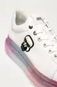 bijela Karl Lagerfeld - Kožne cipele KAPRI KUSHION