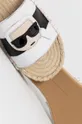 Шльопанці Karl Lagerfeld  Халяви: Синтетичний матеріал, Натуральна шкіра Внутрішня частина: Текстильний матеріал, Натуральна шкіра Підошва: Синтетичний матеріал