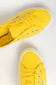 κίτρινο Πάνινα παπούτσια Superga