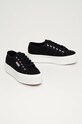 Superga Tenisówki S9111LW.F83 czarny SS21