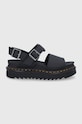 Dr. Martens sandale de piele Voss piele negru DM24233001